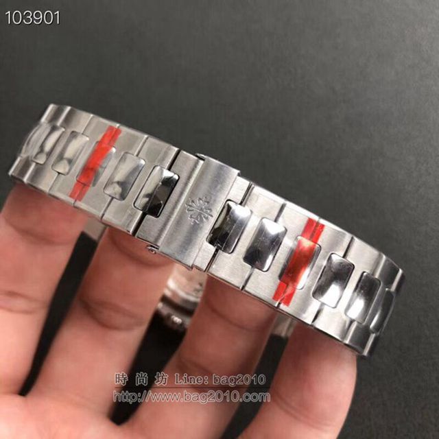 PATEK PHILIPPE手錶 最薄的鋼表之王5711鸚鵡螺 百達翡麗V2版男士表 百達翡麗高端男表  hds1345